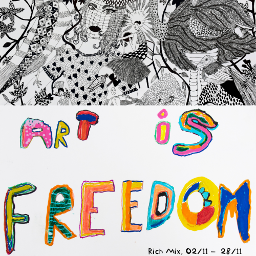 Art is Freedom Insta Announcement